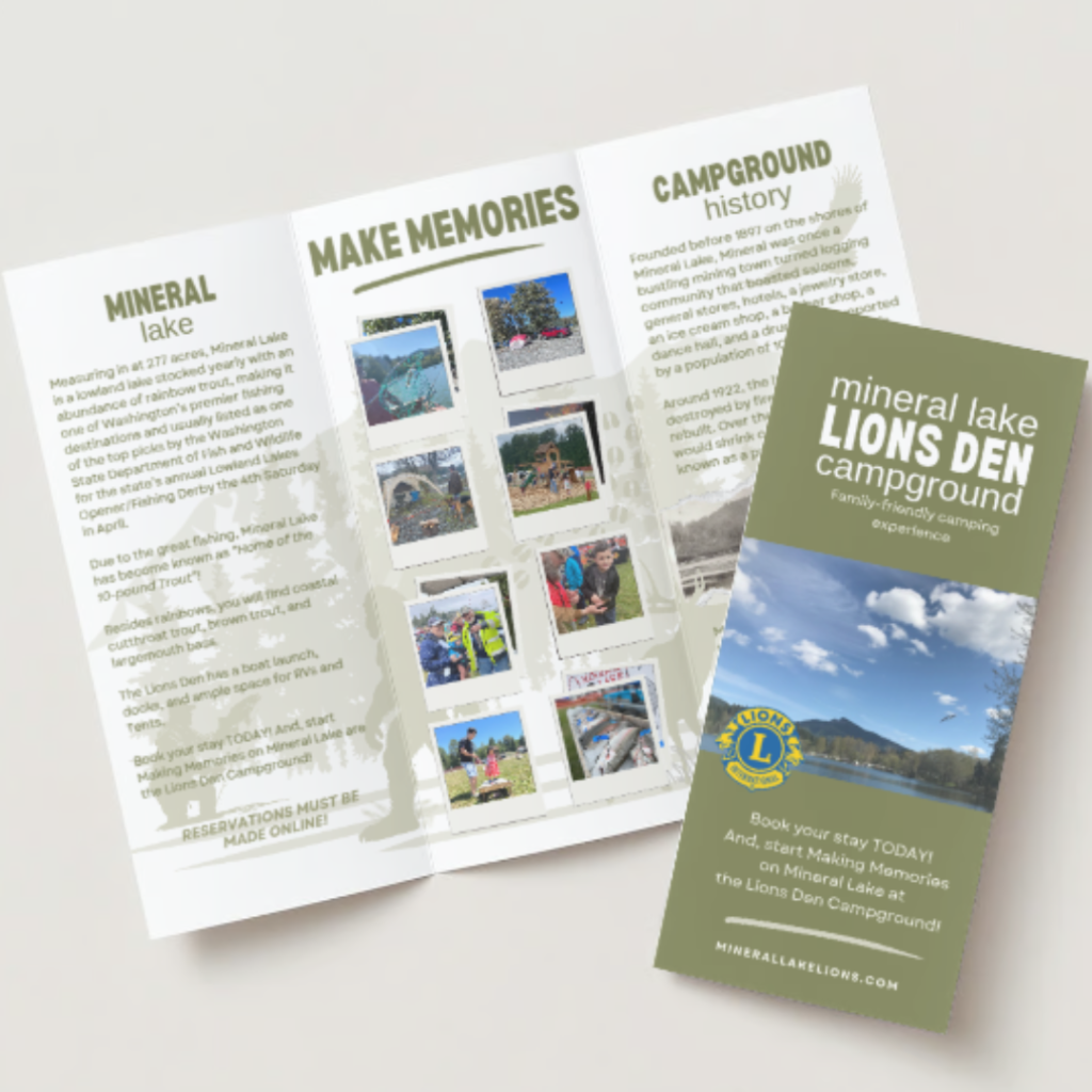 Campground Brochure - Mineral Lake Lions